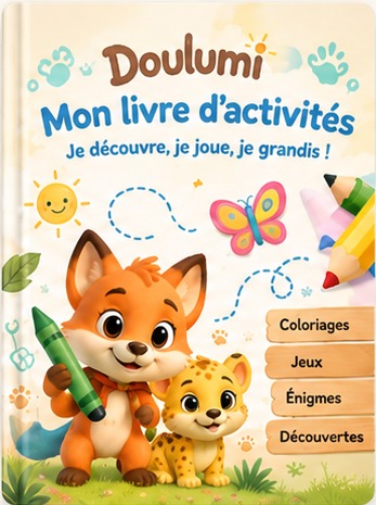 Couverture du livre Doulumi — Mon livre d'activités